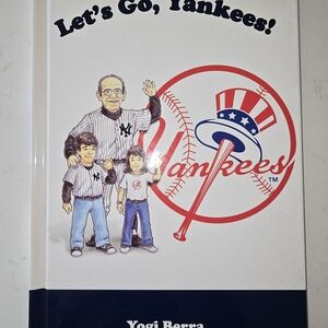 Let's Go, Yankees! Book By YOGI BERRA Hard Cover Excellent Condition